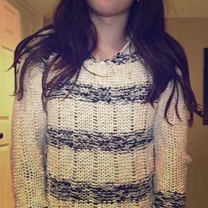 Vintage Havana Cream and Black Sweater